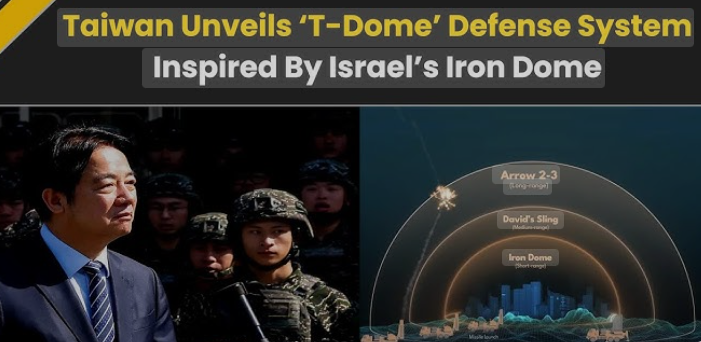 China Respon Rencana Taiwan Bangun Sistem Pertahanan "T-Dome" Seperti Israel
